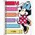 CADERNO ESPIRAL CAPA DURA UNIVERSITÁRIO 16 MATÉRIAS MINNIE 256 FOLHAS - Imagem 1