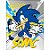 CADERNO BROCHURA CAPA DURA UNIVERSITÁRIO SONIC 48 FOLHAS - Imagem 3