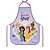 Avental DAC Infantil em PVC Princesas - Imagem 1