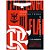 Caderno Brochura Grande Flamengo Capa Dura 80 folhas - Imagem 2