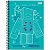 Caderno Universitário  Minecraft Capa Dura 15 Materias - Imagem 4