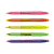 Caneta Esferográfica Poly Pen 0.7 Faber-Castell - Radiant Colors, 5 Cores - Imagem 2