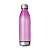 Garrafa plástica estampada c/ tampa 700ml rosa pastel - BRW - Imagem 1