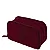 Estojo Box Especial 3 Compartimentos Crinkle - Vinho - Imagem 5