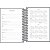 Agenda Espiral Diária 14,0 x 20,0 cm Spice Preta 2026 - Imagem 2
