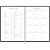 Agenda Executiva Costurada Diária 13,4 x 19,2 cm Milano Chumbo 2026 - Imagem 2