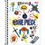 Caderno Espiral Capa Dura Universitário Connect 1 Matéria One Piece Netflix 80 Folhas - Imagem 4