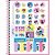 Caderno Capa Dura Universitário Minnie Fit 1 Matéria 80 Folhas - Imagem 5