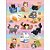 Caderno Brochura Capa Dura Universitário Purrfect Cats 80 Folhas - Imagem 1
