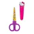 TESOURA ESCOLAR ESTAMPADA COM CAPA HELLO KITTY - LEO&LEO - Imagem 2