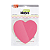 BLOCO SMART NOTES CORAÇÃO 70X70MM - COLORIDO NEON - 100FLS - 1BLOCO - BRW - Imagem 2