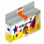 GIZ DE CERA GIZÃO 6 CORES (25X70MM) MEU PRIMEIRO GIZ - BRW - Imagem 1