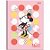 Caderno Brochurão Capa Dura Minnie Mouse 80 Folhas - Imagem 1