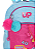 Mochilete Up4You 49172 360° Azul - Imagem 5