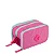 Estojo Box Especial 3 Compartimentos Crinkle 2 Double Rosa - Pink - Imagem 1