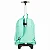 Mochila Carrinho Externo com Base Rígida Sestini Rolling 2 Verde - Água - Imagem 4