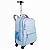 Mochila Carrinho com 4 Rodas Sestini Rolling Hydroblock Sky 360° - Azul - Imagem 1