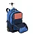 Mochila Carrinho 2 Compartimentos Sestini Rolling 2 Double - Azul - Imagem 8