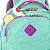 Mochila Carrinho com 4 Rodas Sestini Rolling Crinkle 2 Azul 360° - Turquesa - Imagem 6