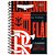 Caderneta 1/8 Capa Dura Flamengo - Imagem 4