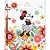 Caderno Argolado Sem Lombo Minnie Mouse - Imagem 1