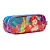Estojo Duplo Escolar Princesa Disney Ariel Metálica - Imagem 1