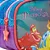 Estojo Duplo Escolar Princesa Disney Ariel Metálica - Imagem 4