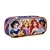 Estojo Triplo Escolar Princesa Disney Glitter - Imagem 1