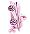 Mala Infantil Hello Kitty Maxtoy Diplomata com Rvodinha Tripla - Imagem 4