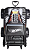 Mala Infantil Hotwheels Bone Monster Trucks Maxtoy Diplomata com Rodinha Tripla - Imagem 2