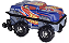 Mala Infantil Hotwheels Race Monster Trucks Maxtoy Diplomata com Rodinha Tripla - Imagem 1