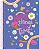 Caderno Universitário 10 Matérias Capa Dura Be Happy - Imagem 1
