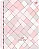 Caderno Universitário 1 Matéria Capa Rosa Rose - Imagem 3