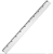 Régua Desetec Acrílica Cristal 50cm 7150 -Trident - Imagem 1