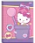CADERNO BROCHURA GRANDE CAPA DURA HELLO KITTY 80 FOLHAS - Imagem 3
