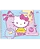 Caderno Cartografia Hello Kitty Capa Dura 80 Folhas - Imagem 2