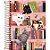 Agenda Espiral 11 x 15,4 mm Purrfect Cats 2026 - Imagem 1