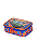 Estojo 100 pens Hot Wheels EI42614 Azul - Imagem 4