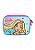 Estojo 100 pens Barbie EI42644 Rosa - Imagem 1