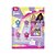 Kit Carimbo + Almofada Cartela C/5 peças Barbie - Imagem 1