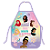 Avental Infantil PEVA Princesas - Imagem 1