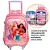 Mochila de Rodinhas com Alças Frente Organizadora 40cm Princesas Disney - Imagem 1