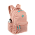 Mochila 2 Compartimentos Sestini College Hydroblock - Peach Candy - Imagem 5
