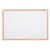 Quadro Branco UV Moldura MDF 70X50cm Linha Soft - Imagem 1