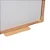 Quadro Branco UV Moldura MDF 70X50cm Linha Soft - Imagem 5