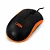 Mouse OEX Óptico Preto 1000 DPI USB Laranja - MS103 - Imagem 1