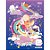 Caderno de Caligrafia Brochura Capa Dura Spice Kids Feminino 40 Folhas - Imagem 2