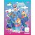 Caderno de Caligrafia Brochura Capa Dura Spice Kids Feminino 40 Folhas - Imagem 1
