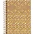 CADERNO ESPIRAL CAPA DURA UNIVERSITÁRIO 10 MATERIAS KRAFT GOLD - Imagem 3