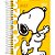 Agenda Espiral Diária 12,9 x 18,7 cm Snoopy 2027 - Imagem 1